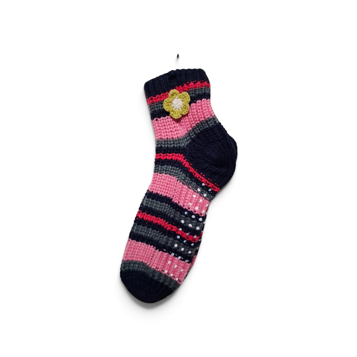 SWEATER SOCKS WITH GRIPPERS |  SIZE / 9-11