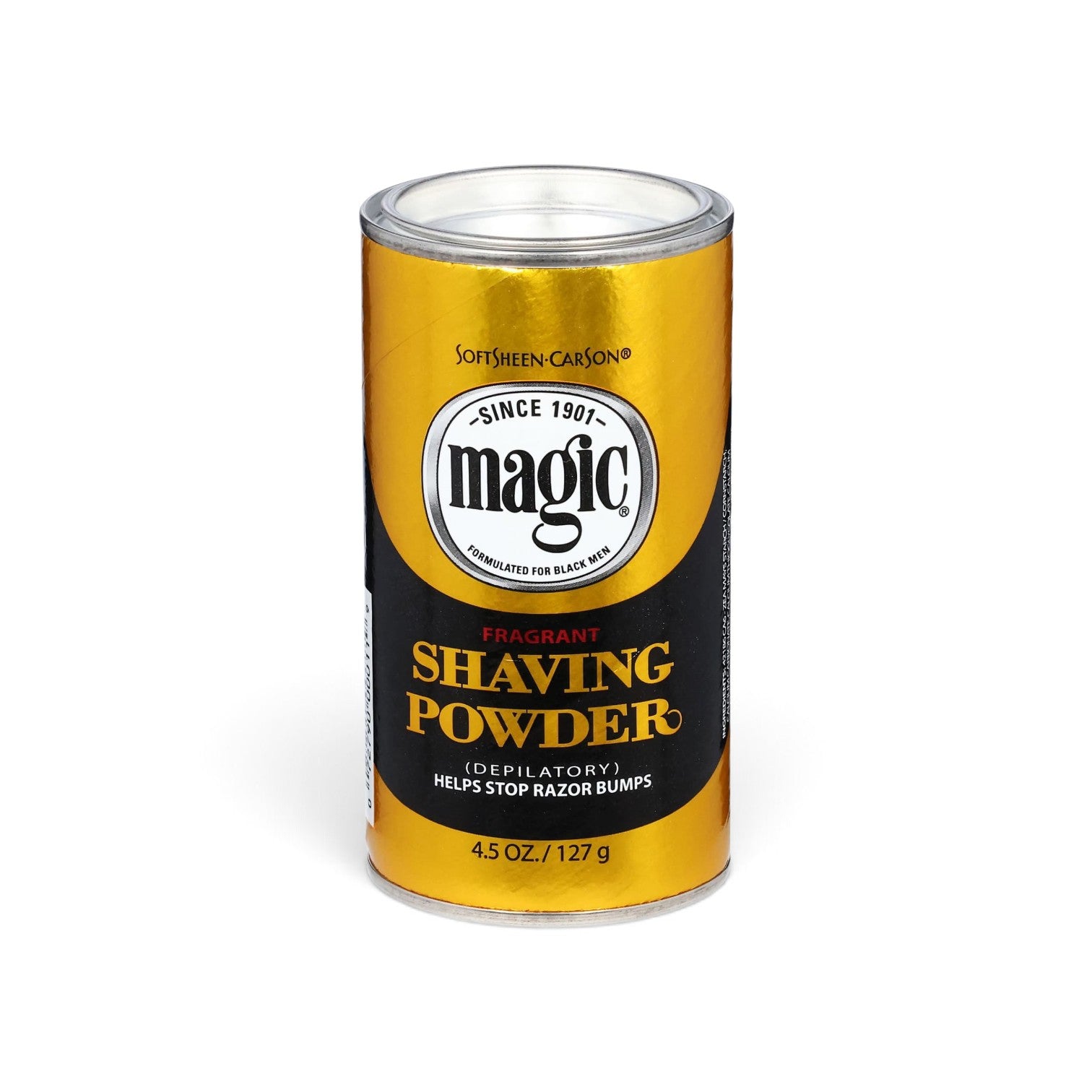 Magic Shaving Powder + Razorless Depilatory with Fragrance for Coarse Textured Beards - 4.5oz: Paraben-Free, Sulfate-Free, Aluminum-Free