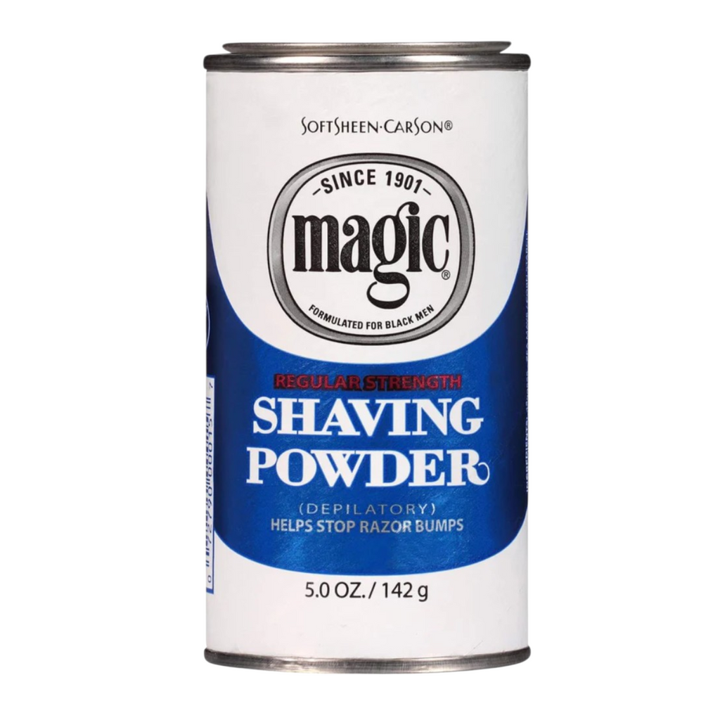 SoftSheen-Carson Magic Shaving Powder Regular Strength - Blue | 5oz
