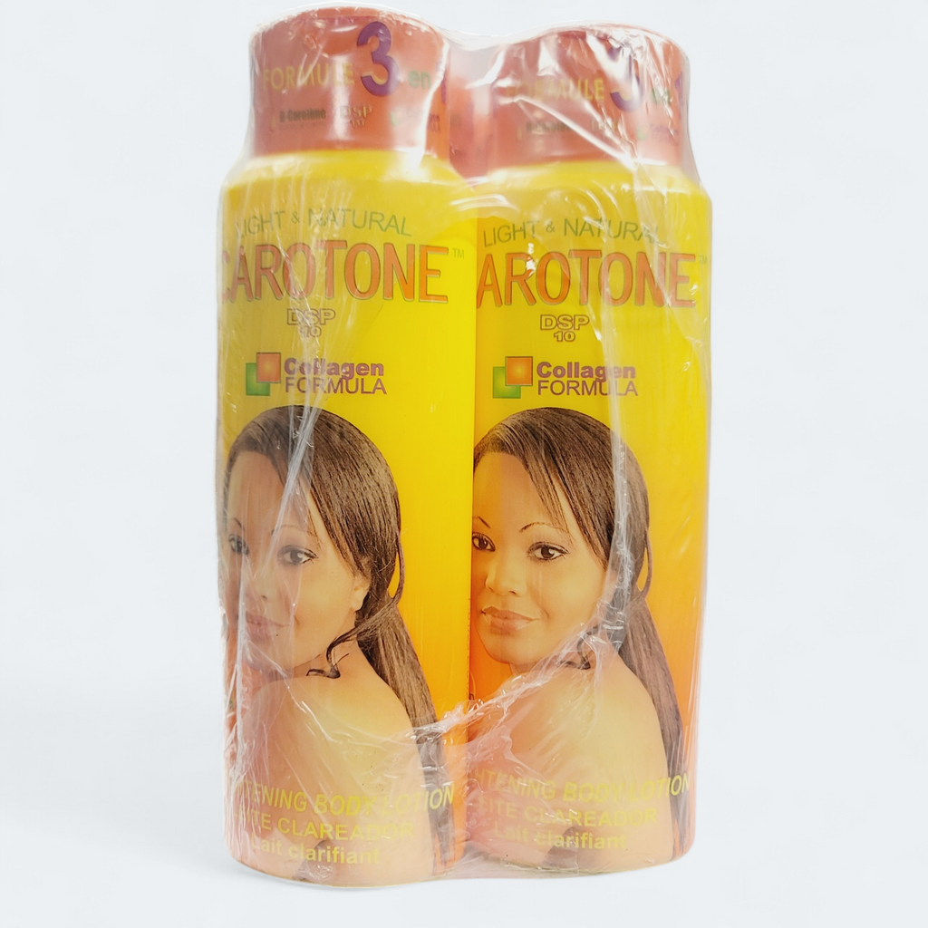 6-PK Carotone Light & Natural Clarifying Lightening Body Lotion - 500ml