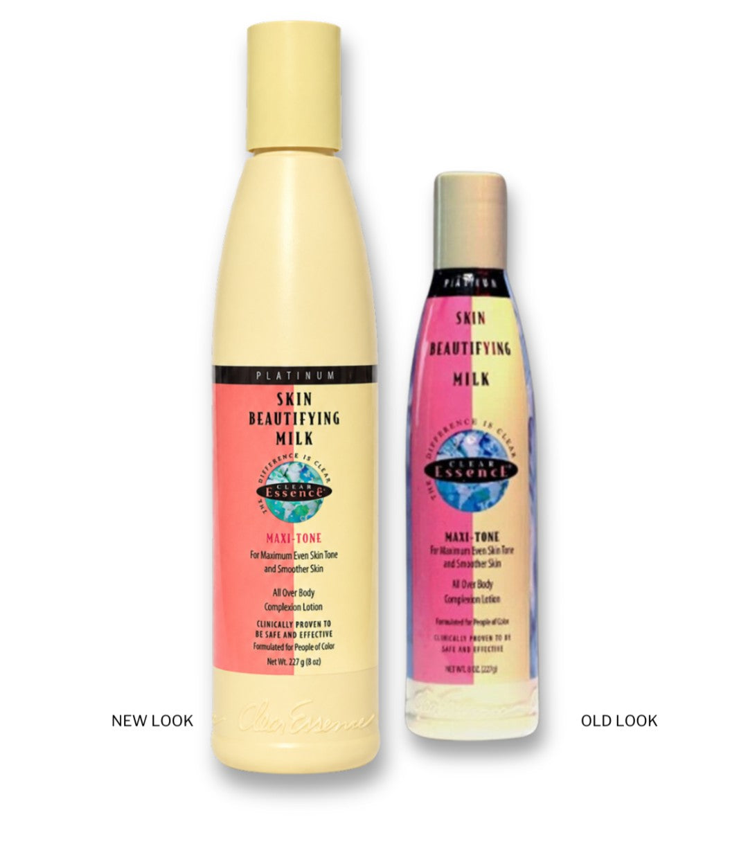NEW LOOK Clear Essence Maxi-Tone Skin Beautifying Milk - 8oz.