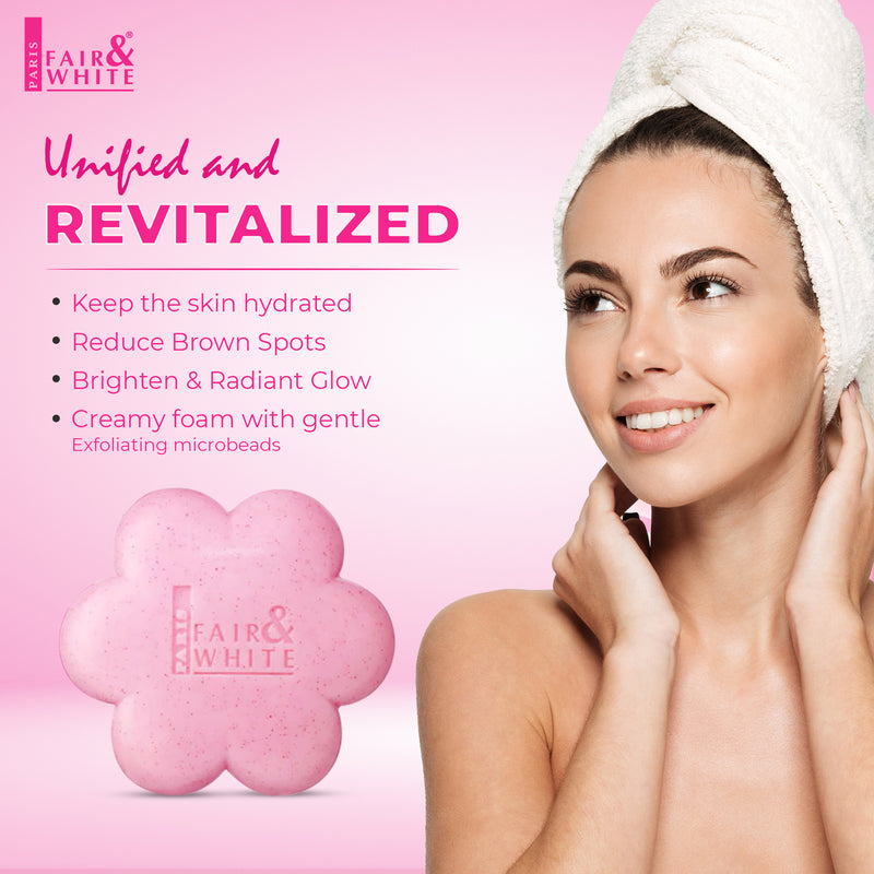 Fair And White So White Exfoliating Soap Bar 200g
