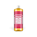Dr Bronner's 18-in-1 Pure-Castile Magic Rose Liquid Soap 32 oz.