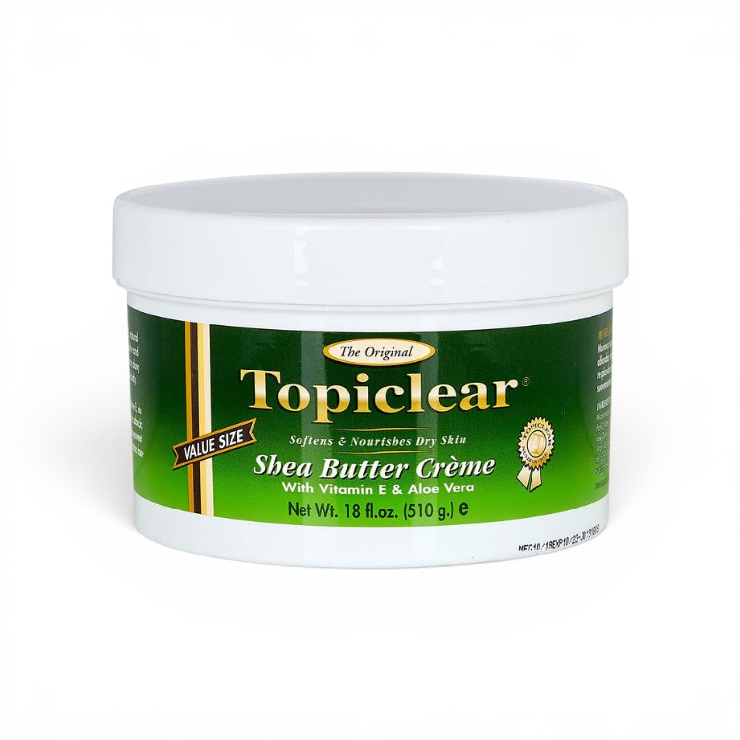 Topiclear Shea Butter Cream Jar - 18oz