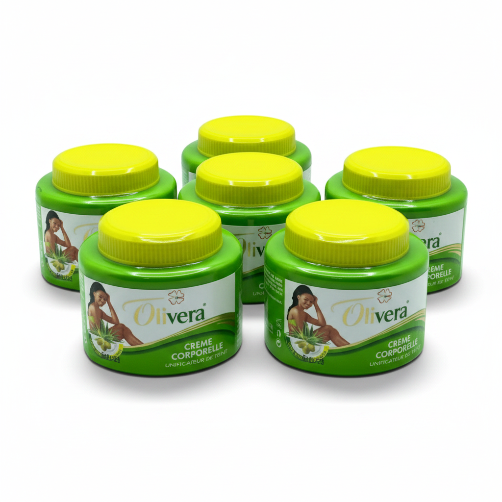 6-Piece Olivera Creme Corporelle Unifying Body Cream 550ml / 18.9 fl. Oz.