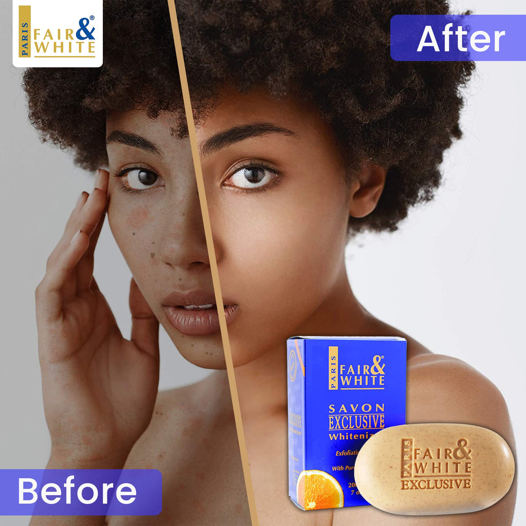 Fair & White Exclusive
Exclusive Exfoliating Soap With Vitamin C 200g