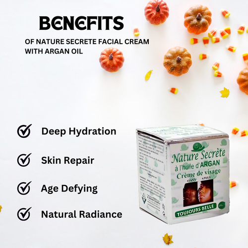 3-Pack Nature Secrete Facial Cream With Argan Oil 40g