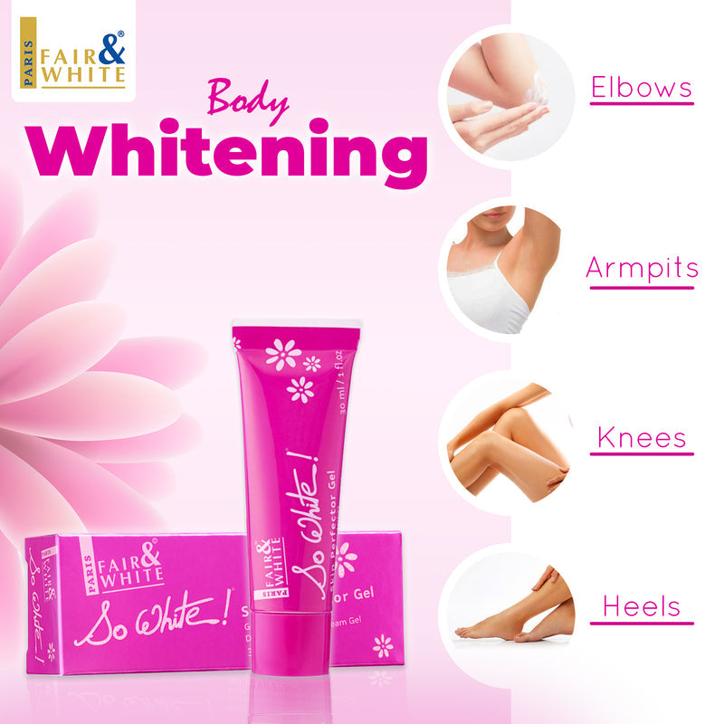 Fair And White So White
So White Skin Perfector Dark Spot Corrector Gel 30ml / 1 Oz.