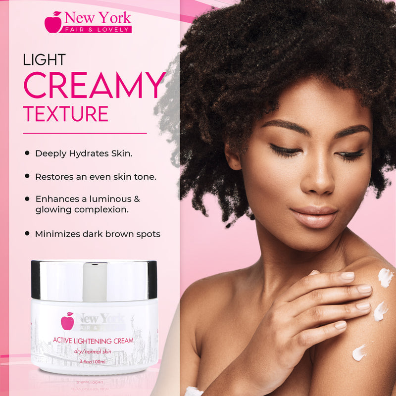 New York Fair & Lovely Active Brightening Cream 100ml / 3.4 fl oz